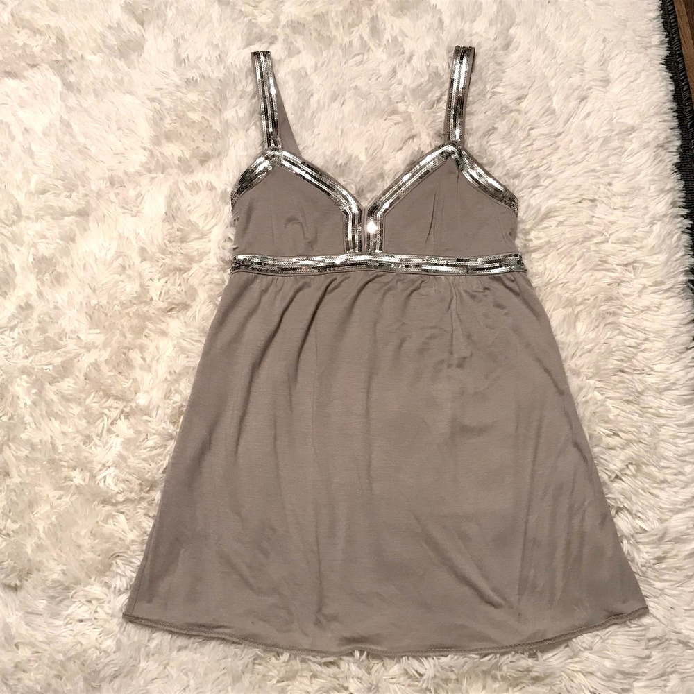 Express Women's Gray Tank Top Size Small
